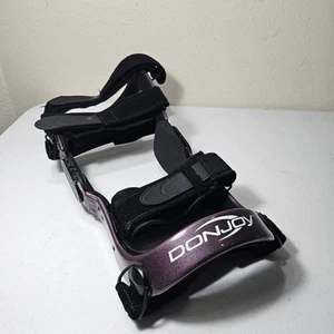 DonJoy Defiance Right Knee Brace Support Purple SEE PHOTOS - Picture 1 of 17