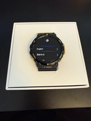 Amazfit T-Rex 2 Smart Watch Black And Gold A2170 - Image 1 of 3
