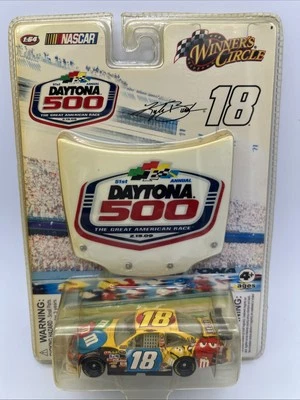 M&M’s Kyle Busch #18 Winners Circle 1:64 Diecast Yellow Car 2009 Daytona 500 - Image 1 of 4