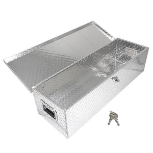 Labwork 39'' Tool Box Aluminum Silver For ATV Car Garage Trailer Truck Tool - Picture 1 of 13