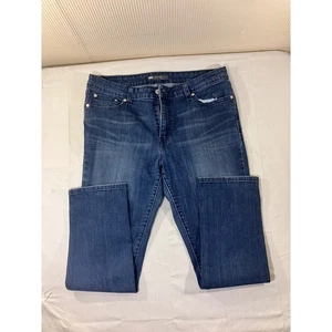 Levis Mid Rise Skinny Jeans Womens Size W33 L29 Denim Blue - Picture 1 of 7