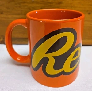 Tazza da caffè Reese's burro di arachidi tazza da tè 12 oz arancione di Galerie - ECCELLENTE - Foto 1 di 10