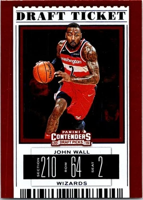 2019 Panini Contenders Draft Picks #23 Jrue Holiday Draft Ticket Red Foil - Image 1 of 2