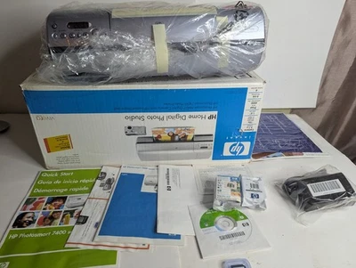 HP Photosmart 7450 Digital Photo Inkjet Printer New - Open Box - Image 1 of 4