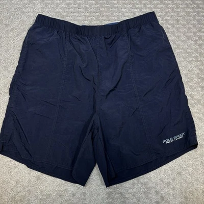 Bañador Polo Sport Ralph Lauren Para Hombre Bolsillos con Cordón Azul Marino XL Foto 1 de 4