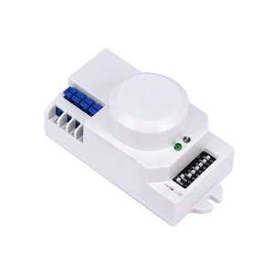 Microwave Motion Sensor Switch 5 8GHz 360 Degree Coverage Adjustable Timer - Picture 1 of 6