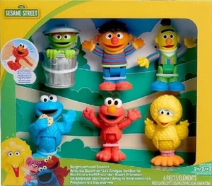 Just Play Sesamstraße Nachbarschaftsfreunde 6 Spielfiguren - Picture 1 of 1
