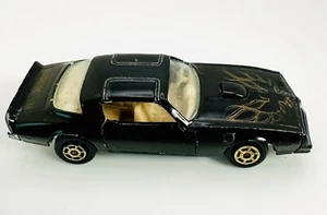 1979 Yatming #1060 Pontiac Trans Am Black Hong Kong Rocky II 3” Diecast - Picture 1 of 6