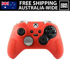 RED Xbox One Elite Controller Silicone Skin Protective Rubber Grip Cover Case