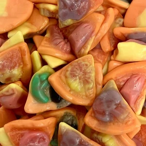 Jelly Filled Pizza Slices Retro Sweets Party Favours Candy Buffet Pick n Mix - Picture 1 of 1