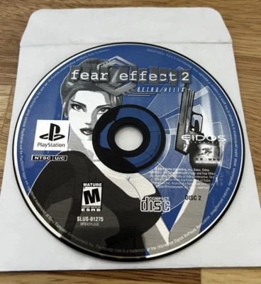 Fear Effect 2: Retro Helix - Playstation 1 (PS1)  Disc Only - Image 1 of 2