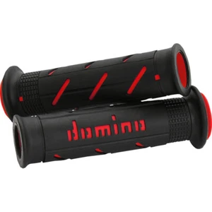 Domino Black/Red XM2 Grips | A25041C4240 - Picture 1 of 2