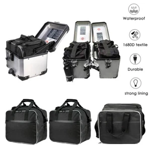 3Pcs Motorcycle Luggage Bags Top & Side Inner Bags for BMW R1200GS R1250GS Adv - Picture 1 of 10