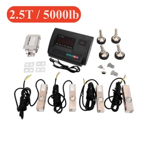 Viehwaage Set 5000Lbs für Rinder Schweine Schafe Ziegen Schweine Rutschen Palettenwaage - Bild 1 von 9