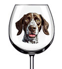 12X Cute Dog Tumbler Wine Glass Bottle Vinyl Sticker Decals S501