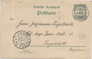 1905 Apia, German Samoa to Ingolstadt, Germany (HS1423) - Picture 1 of 2