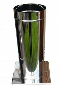 Schornsteinkopf-Verlängerung Kaminerhöhung einwandig Edelstahl Länge 500mm Ø 500 - Bild 1 von 2