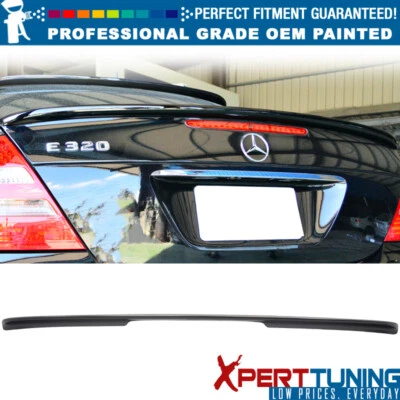Fits 03-09 Benz E-Class W211 AMG Style ABS Trunk Spoiler - Painted Color - Image 1 of 4
