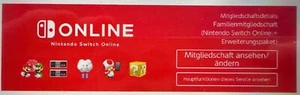 Mitnutzungsangebot Nintendo Switch Online + Erweiterungspaket 12 Monate - Bild 1 von 1