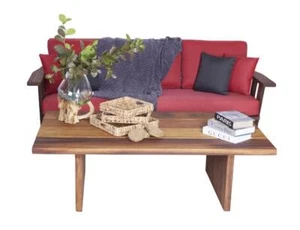 Luxuriöse Gartenmöbel Set Dreisitzer Sofa Couch Terrassenmöbel Couchtisch - Bild 1 von 1