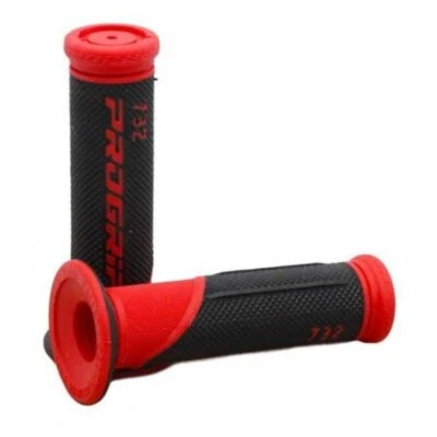 SE ADAPTA DUCATI 999 1000 1198 EMPUÑADURAS PROGRIP EMPUÑADURAS GEL ROJO Foto 1 de 2