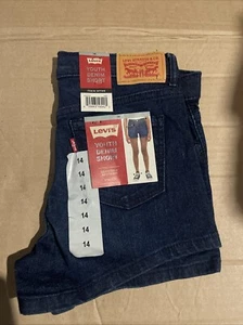 Levi’s Girls Denim Jeans Youth Mini Shorts 14 - Picture 1 of 5