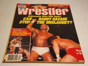 The Wrestler Magazine April 1989 Hulk Hogan Macho Man Randy Savage WWF - Picture 1 of 3