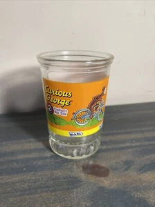Vintage Welch's Curious George Jelly Glass (#2) Excellent condition - Picture 1 of 5