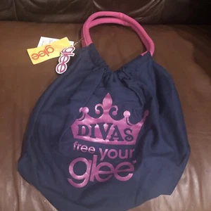 Glee Diva Free Your Glee Blue Tote Bag 14” X 14”NWT - Picture 1 of 4