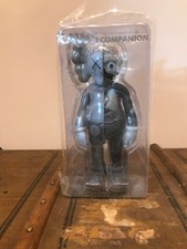Kaws Medicom Toy Companion Flayed Open Edition Figure Grey