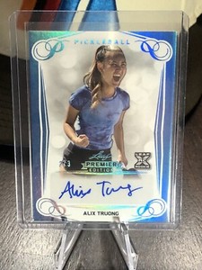 Alix Truong 2023 Leaf Pickleball Premier Edition RC AUTO Platinum Holo Foil /3