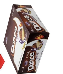 Dance biscuits filled with cocoa cream, chocolate flavor, 50 grams بسكوت دانس - Picture 1 of 1