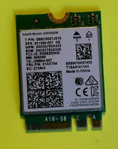 Dual Band Intel 8265NGW Wireless WiFi WLAN - Picture 1 of 1