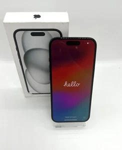 Apple iPhone 15 - 256GB - Black (Unlocked) - 100% BH - Zdjęcie 1 z 7