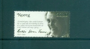 Norway - Sc# 1523. 2007 Halldis Vesaas. Poet. MNH $7.00. - Picture 1 of 1