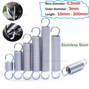 Expansion Spring Tension Extension Expanding Extending Springs Wire dia 0.3mm - Picture 1 of 20