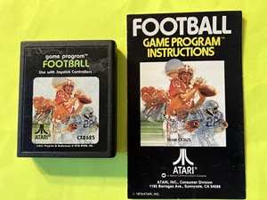 Calcio con cartuccia MANUALE Atari 2600 pulita e testata - funziona benissimo! - Foto 1 di 1