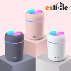LED Defuser USB Electric Air Diffuse Night Light Up Home Aroma Oil Humidifier - Picture 1 of 26