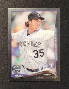 Chad Bettis 2014 Topps #290 BLACK Border Parallel 24/63 RC Colorado Rockies - Picture 1 of 2