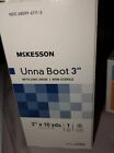 McKesson Unna Boot White Cotton 3”x 10 Yd with Zinc Oxide MFR 2066