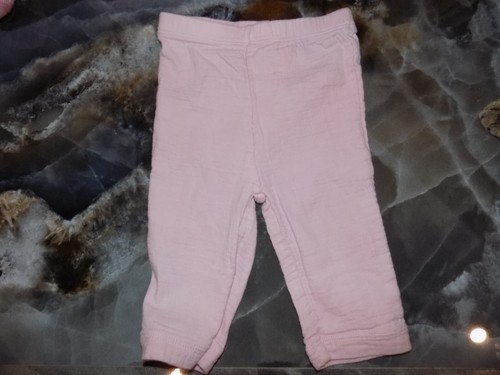 Aden + Anais Muslin Darling Pink Kimono Pants 0 3 Months Girl's EUC