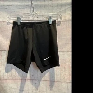 Nike Dri-Fit Athletic Shorts Girls Small Black Shorts - Picture 1 of 5