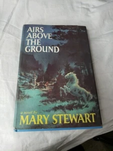 Airs Above the Ground by Mary Stewart (1965) BCE Hardcover + DJ - Picture 1 of 5