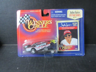 Coche divertido John Force 1998 escala 1:64 Winner's Circle Foto 1 de 2