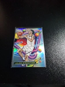 2023-24 TOPPS COSMIC CHROME REFRACTOR SP #176 JULIAN STRAWTHER RC DENVER NUGGETS - Picture 1 of 2