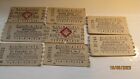 southern railway platform tickets from late 1950,s to early 1960,s