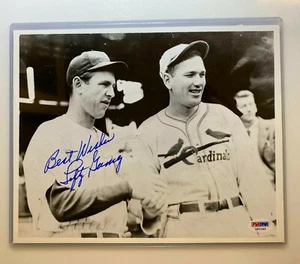Lefty Gomez Signed 8x10 Photo Baseball MLB PSA/DNA COA Yankees Autograph - Picture 1 of 4