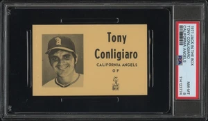 1971 Jack in the Box TONY CONLIGIARO California Angels PSA 8 LOW POP - Picture 1 of 2