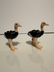 LEGO Ostrich Minifigure Prince of Persia Set 7570 - BOTH BIRDS INCLUDED