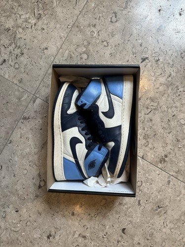 NIKE Air Jordan 1 Retro High OG Obsidian GS 575441 140 UK 6 US 7 EU 40
